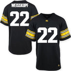 Iowa Hawkeyes Custom Youth Football Jersey