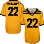 Iowa Hawkeyes Custom Youth Football Jersey