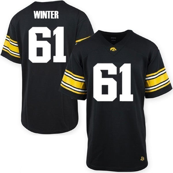 Iowa Hawkeyes Custom Youth Football Jersey