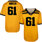 Iowa Hawkeyes Custom Youth Football Jersey
