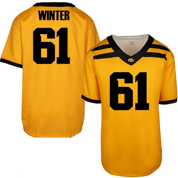 Iowa Hawkeyes Custom Youth Football Jersey