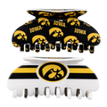 Iowa Hawkeyes Set of 2 Claw Clips