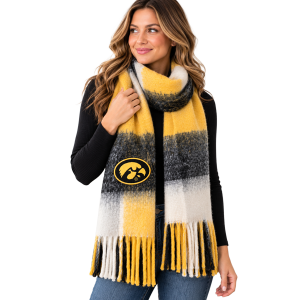 Iowa Hawkeyes Super Soft Scarf