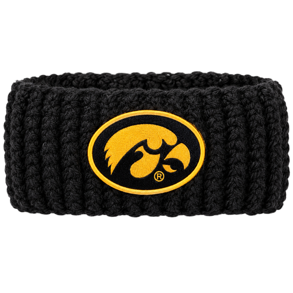 Iowa Hawkeyes Chunky Knit Hairband