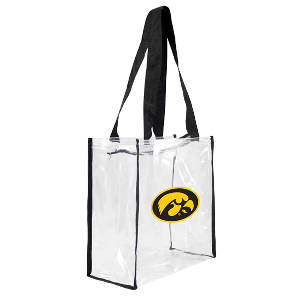 University of Iowa Clear Square Stadium Tote