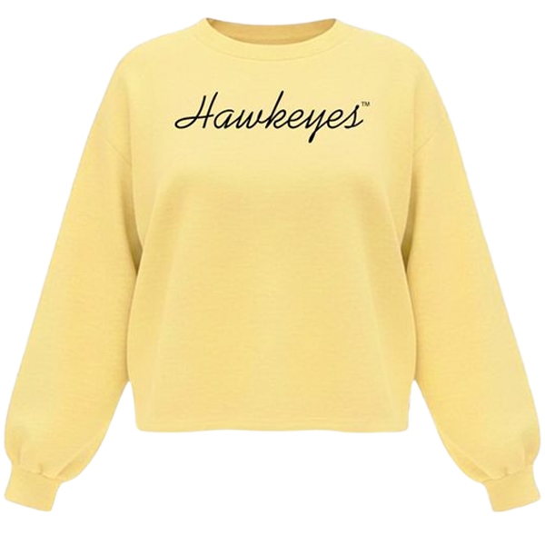 Iowa Hawkeyes Ladies Just Right Crew