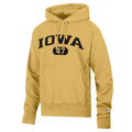 Iowa Hawkeyes Reverse Weave Hood