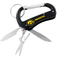Iowa Hawkeyes Carabiner Multi-Tool Keychain