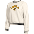 IOWA HAWKEYES RW ARCH OVER IOW FLYING HERKY SWEATSHIRT