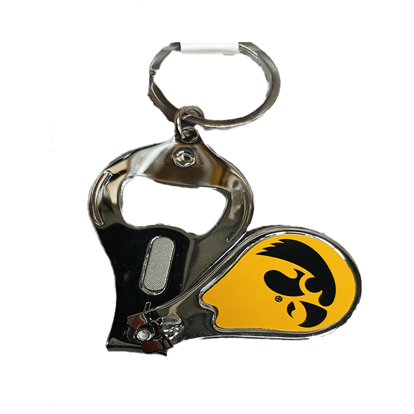 Iowa Hawkeyes Nail Clipper Keyring