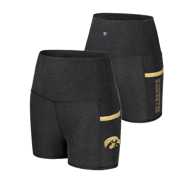 IOWA HAWKEYES WOMEN'S SUGAR COATED SHORTIE
