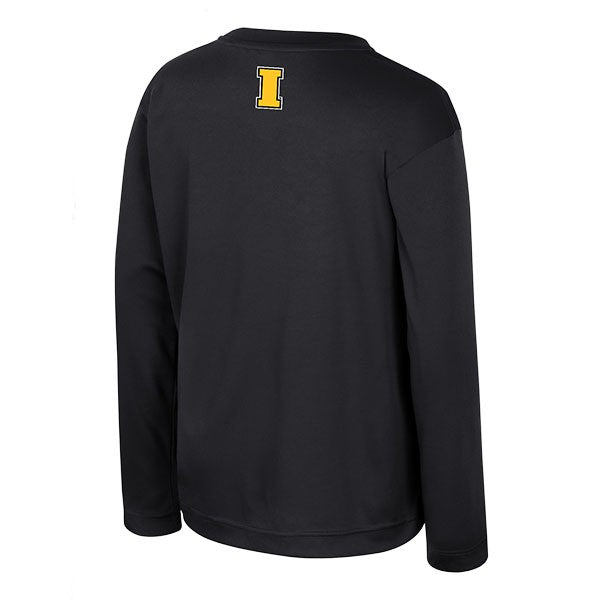 Iowa Hawkeyes Youth Lemon Grab LS Tee