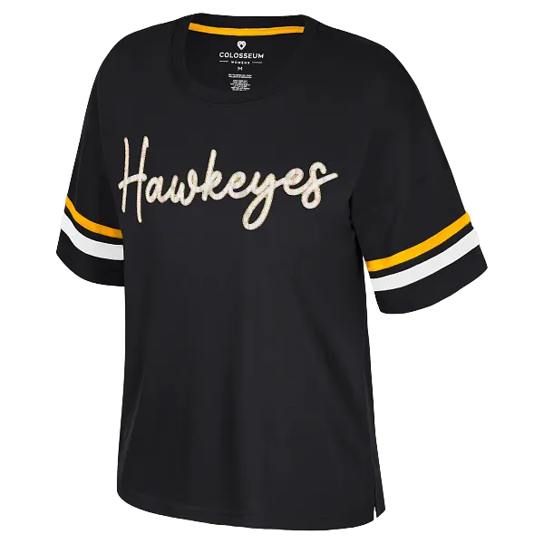 IOWA HAWKEYES WOMEN'S REALIST OVERSIZED TEE