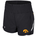 Iowa Hawkeyes Women's Levitation High Waist Shorts