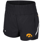 Iowa Hawkeyes Women's Levitation High Waist Shorts