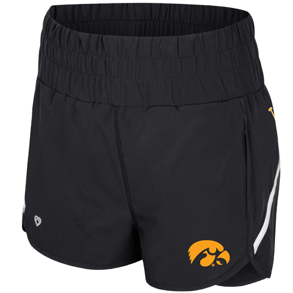 Iowa Hawkeyes Women's Levitation High Waist Shorts