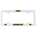 IOWA HAWKEYES PLASTIC AUTO FRAME