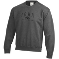 IOWA HAWKEYES BIG COTTON FLEECE SWEATSHIRT