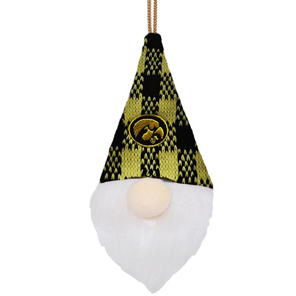 Iowa Hawkeyes Gnome Ornament