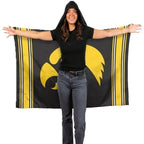 IOWA HOODIE FLAG TIGERHAWK