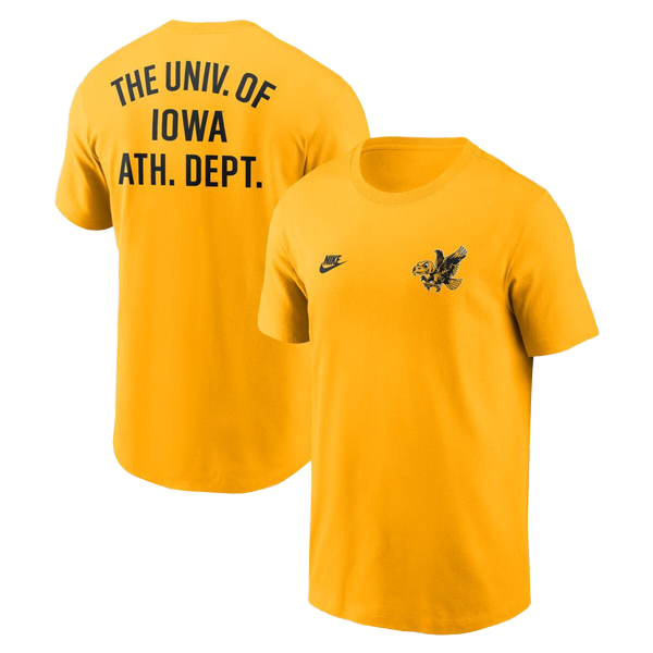 Iowa Hawkeyes 2 Hit Tee