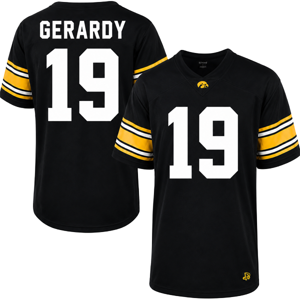 Iowa Hawkeyes Custom Youth Football Jersey