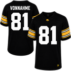Iowa Hawkeyes Custom Youth Football Jersey