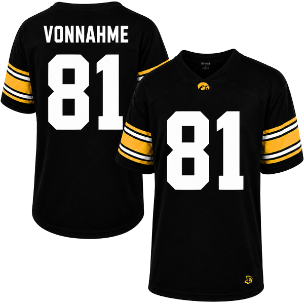 Iowa Hawkeyes Custom Youth Football Jersey