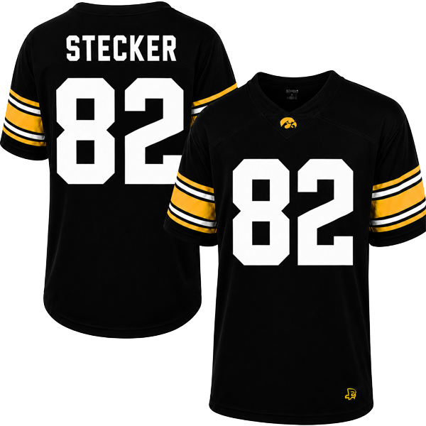 Iowa Hawkeyes Custom Youth Football Jersey