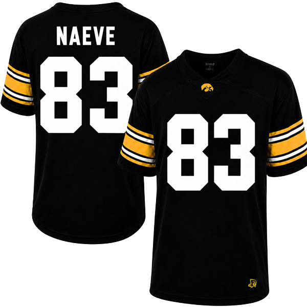 Iowa Hawkeyes Custom Youth Football Jersey