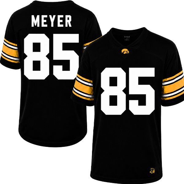 Iowa Hawkeyes Custom Youth Football Player Jersey