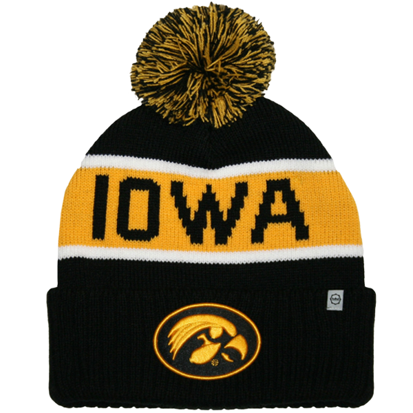 Iowa Hawkeyes Warrior Cuff Knit Hat