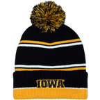 Iowa Hawkeyes Chenille Script Cuff Knit Hat