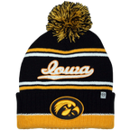 Iowa Hawkeyes Chenille Script Cuff Knit Hat