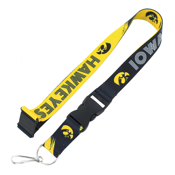 Iowa Hawkeyes Crossfade Lanyard
