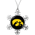 Iowa Hawkeyes Snowflake Ornament
