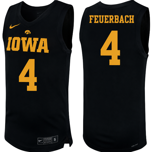 Iowa Hawkeyes Nike Basketball Player Jersey