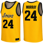 Iowa Hawkeyes Basketball Player Script Jersey