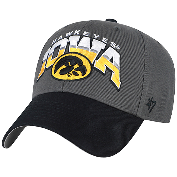 IOWA HAWKEYES SPLIT BLOCK 47 MVP HAT
