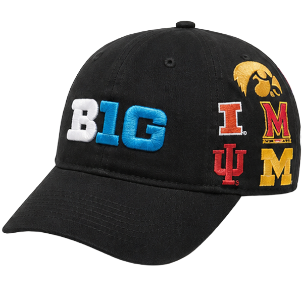 BIG10 ALL OVER PRINT ADJUSTABLE HAT