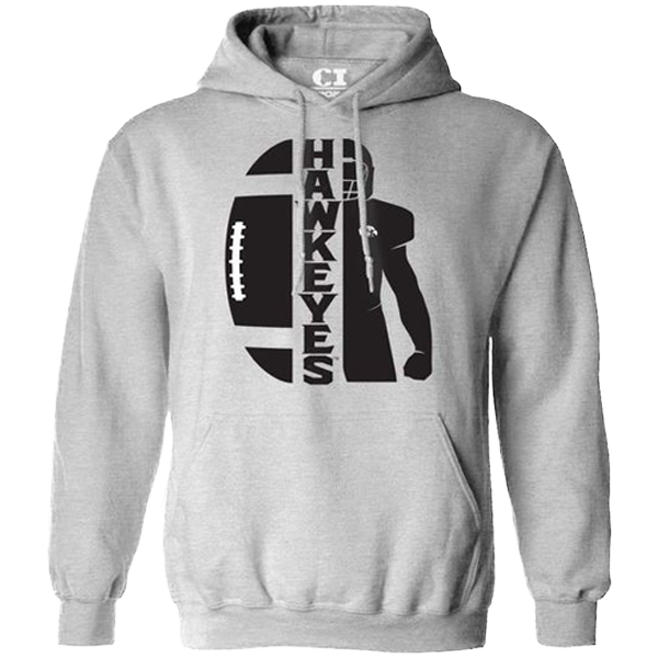 Iowa Hawkeyes Split FB Hood