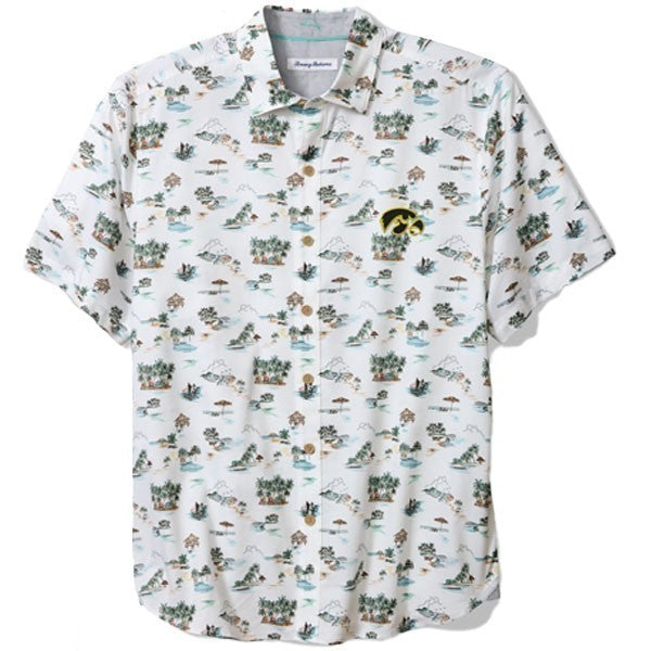 Iowa Hawkeyes Surf Villa Camp Tee