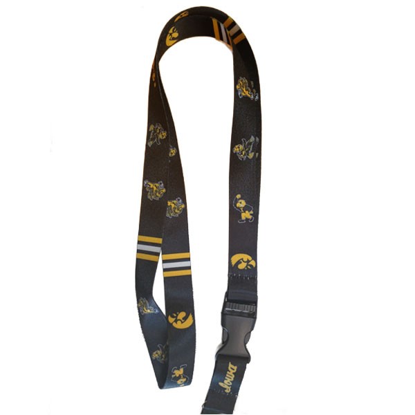 Iowa Hawkeyes Timeline Lanyard