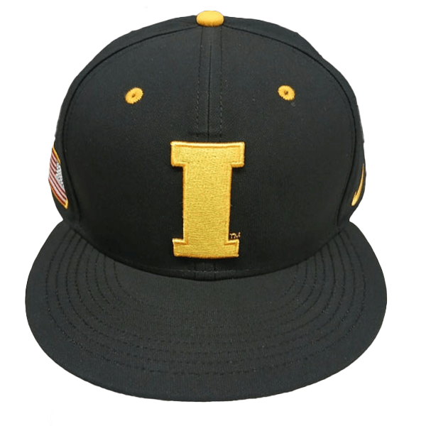 Iowa Hawkeyes True Structure Block "I" Fitted Hat