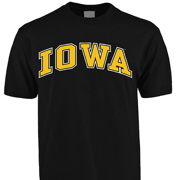 Iowa Hawkeyes Bold Arch Logo Tee