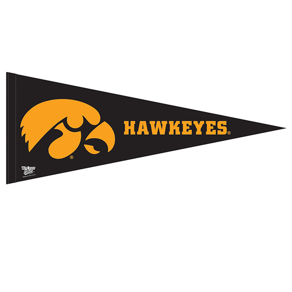 Iowa Hawkeyes Premium Pennant