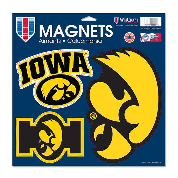 Iowa Hawkeyes Vinyl Magnet