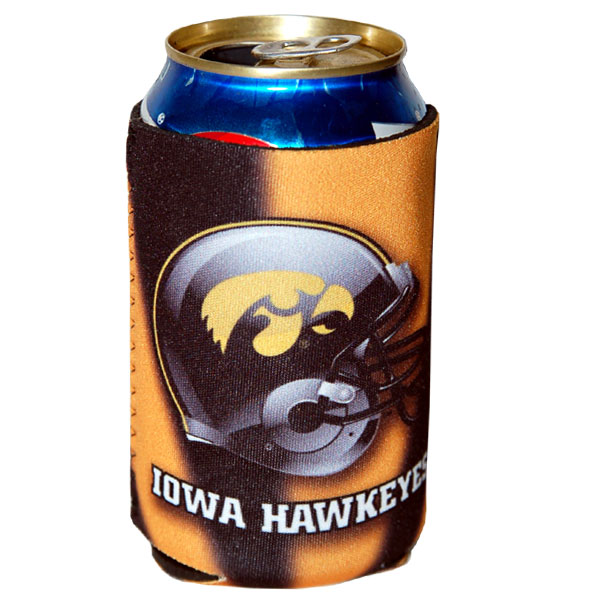 Iowa Hawkeyes Helmet Coozie