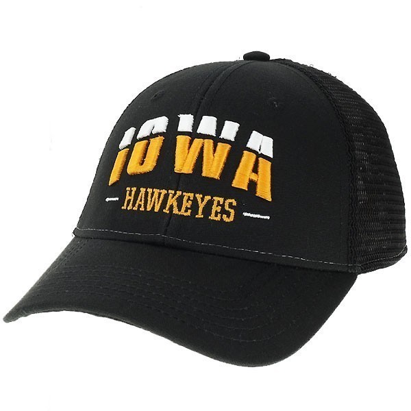 Iowa Hawkeyes Youth Black Hat