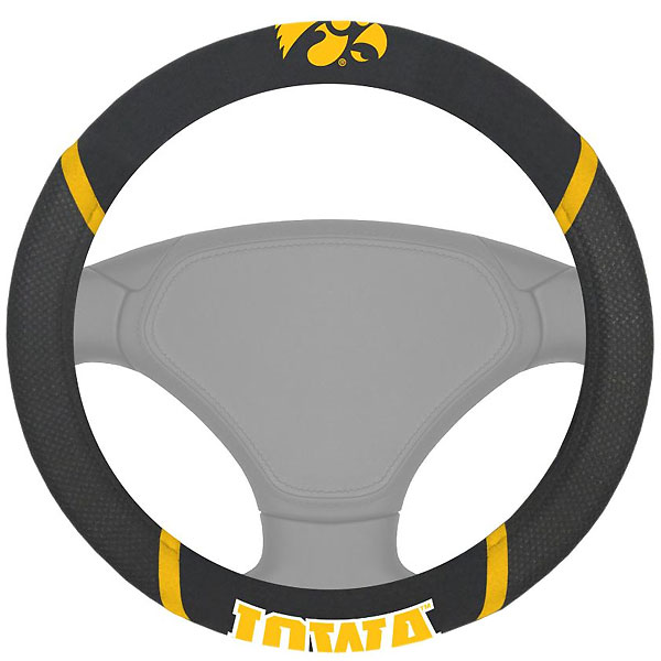 Iowa Hawkeyes Steering Wheel Cover